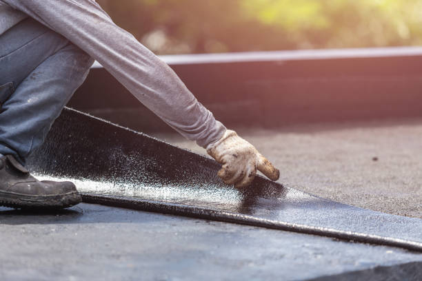 Professional Waterproofing technician working in Mineral Springs, NC